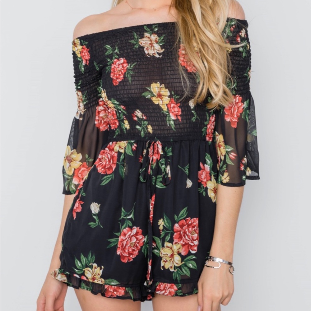 Floral Romper